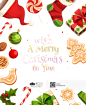 [美工云]Christmas-poster25款1圣诞节EPS矢量海报_PNG：