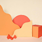 Aurely Cerise-橘红色的铅笔画Teintes：橙色血橙，橙色confite，橙色lumineux等。