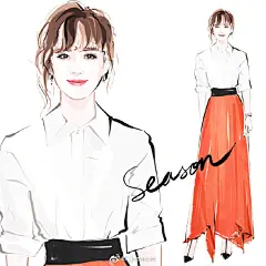 置顶 #jjseason插画# #插画明星搭配# ----- 夏日明星时尚搭，你喜欢哪一款？#王菲# #杨幂# #赵薇# #佟丽娅# #迪丽热巴# #宋茜# #赵丽颖# #刘诗诗# #唐嫣# ​​​​