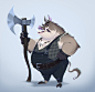 Woodcutter boar