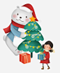 圣诞节圣诞树和小熊女孩图片大小4285x5170px 图片尺寸6.75 MB 来自PNG搜索网 pngss.com 免费免扣png素材下载！北极熊#儿童#卡通手绘#礼物#女孩#商场活动#圣诞节#圣诞节礼盒#圣诞节礼物#圣诞树#小熊#雪花#