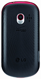 Verizon Lg Extravert No Contract Qwerty 2mp Camera Touchscreen Cell Phone -  Red/black - For Verizon Postpaid Plans