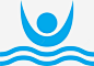 仰泳LOGO图标高清素材 仰泳LOGO 体育运动 游泳 游泳标志 游泳符号 运动 UI图标 设计图片 免费下载 页面网页 平面电商 创意素材