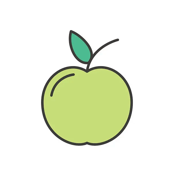 苹果可爱水果图标图片