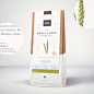 小清新的有機麵粉包裝 : Designed by Tom Jueris | Behance