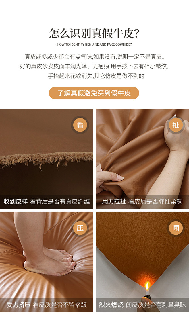 宜洛北欧单人沙发椅真皮旋转单椅头层牛皮客...