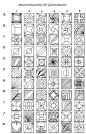 Pattern sheet for zentangle