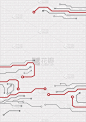 电路板抽象现代背景。矢量插图。