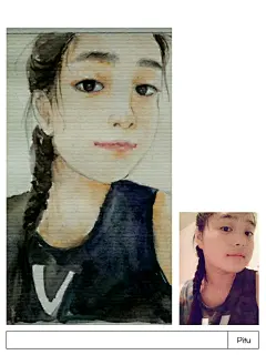 可定制：水彩人物画，彩铅人物画，素描人物画，各种装饰画，电脑手绘人物CG插画，手绘石头！QQ：1483474113/可爱/可爱
