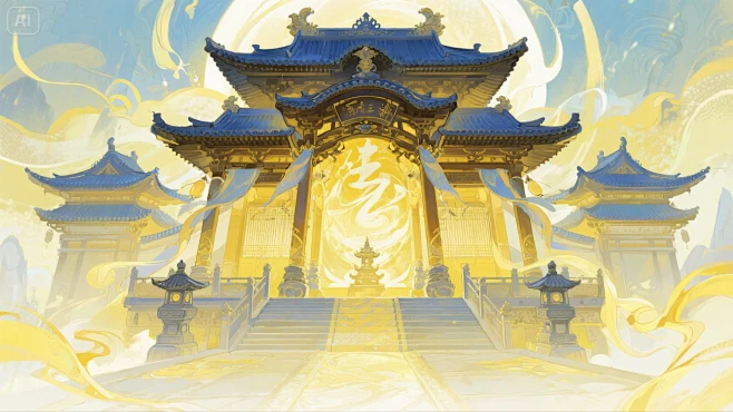 修真场景之门派大殿 - 小红书-花瓣网