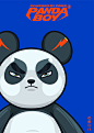 PANDABOY 进化 : PANDABOY 个人IP形象熊猫的再一次更新升级，并创作了两种不同风格的插画作品，是探索也是进化。此后可能还会对这个形象不断进行视觉上和结构上的优化升级改造，进化进化不能停！My personal IP PANDABOY image of panda once again updated and upgraded, and created two different styles of illustration works, is to explore and evoluti