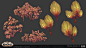 World of Warcraft - Shadowlands - Maldraxxus, Phillip Zhang 泽彦 : Here are my contributions to World of Warcraft - Shadowlands - Maldraxxus. I have worked on the skybox, a bone & sinew ground texture kit, and some other doodads.