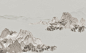 中式 山 植物 手绘   壁画 壁纸 墙画 背景墙 电视背景 床头背景 卧室 酒店