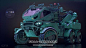 美国三维艺术设计师Joshua Cotter车辆载具武器道具3D渲染作品赏析 47P