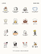 韩风手绘logo合集烘焙甜品面包 - 小红书