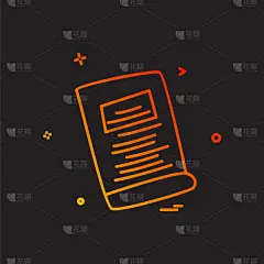 书,式样,图标,可爱的,华丽的,商务,模板,蜘蛛网,教育,复古