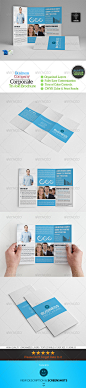 A4 Trifold Business Brochure Template Vol04 - Corporate Brochures