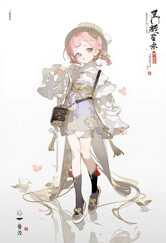 古风 新中式 国风少女 oc 服设 ootd_3_糯米贩售姬_来自小红书网页版-花瓣网