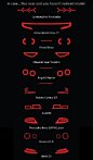 Supercars at night! on Behance