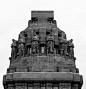 Völkerschlachtdenkmal, Leipzig, Saxony, Germany, built between 1898-1913. Architects: Bruno Schmitz and Clemens Thieme. Sculptor: Franz Metzner