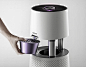 Capsure : Filter capsule-type air purifier, free of filter dust and internal pollution.