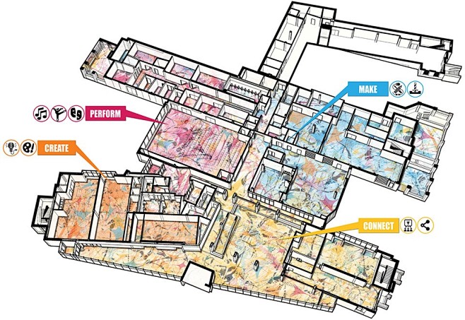 弗吉尼亚理工大学创意与创新区，美国 / ...