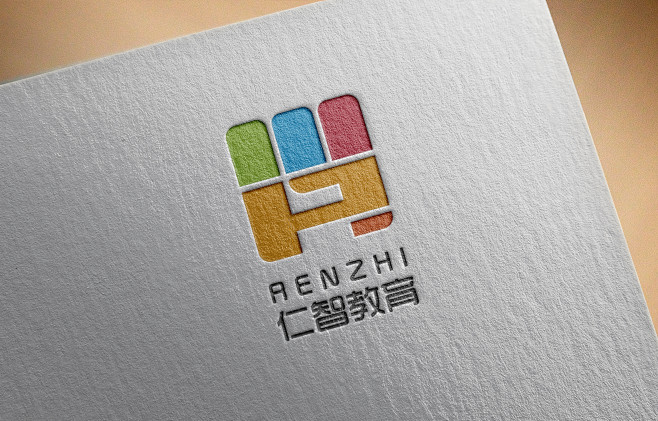 logo 教育 拳头 彩色   高端  ...