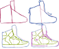 sneakers side view guide by yummytomatoes: 