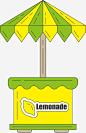 矢量柠檬店铺_新图网 https://ixintu.com 矢量柠檬 LEMON 柠檬店铺 雨棚