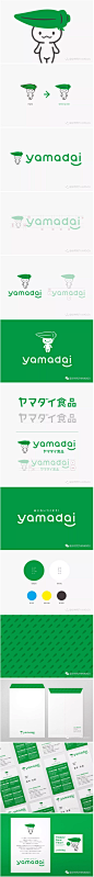 【Yamadai日本食品公司品牌VI视觉设计】
百看不厌的日式风品牌VI设计