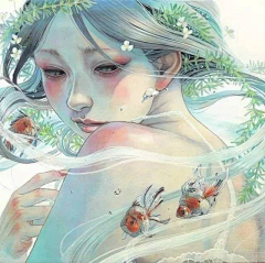 冰淇凌在海面上采集到Miho Hirano