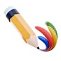 Colourful Pencil