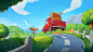 Background for Adventure Mosaics: Granny’s Farm