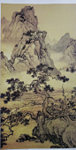 陈少梅山水画