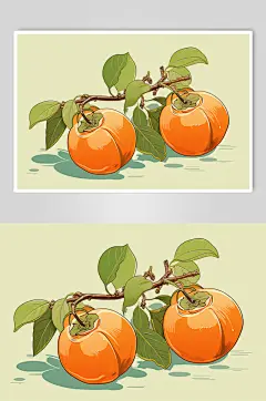 AI数字艺术二十四节气秋分插画