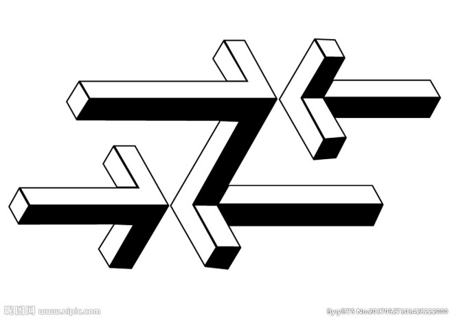 平面构成单形与群化空间构成