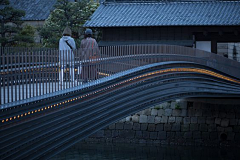 下雨天没有伞采集到桥