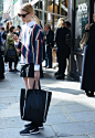 Spring '14 Paris Fashion Week Street-Style Photos by Tommy Ton #欧美街拍# #Stree Style#