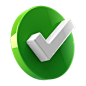 —Pngtree—3d checklist with green circle_7269453
