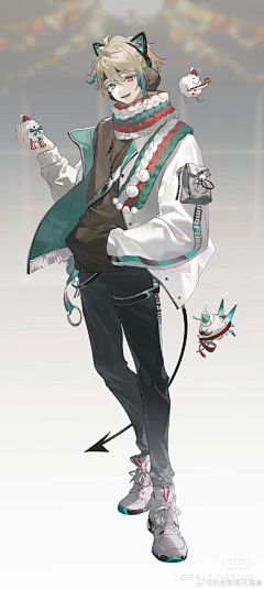 话•雪醉采集到现代立绘