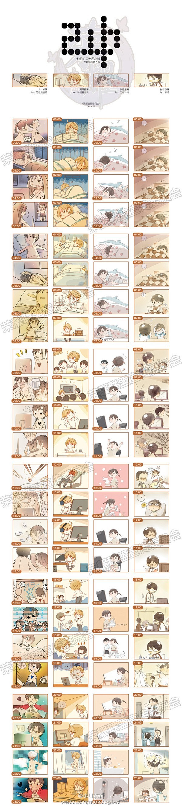 @小川末末 #全职高手# 《24H-他们...