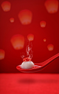 元宵节快乐_美食_颇可,静物,美食