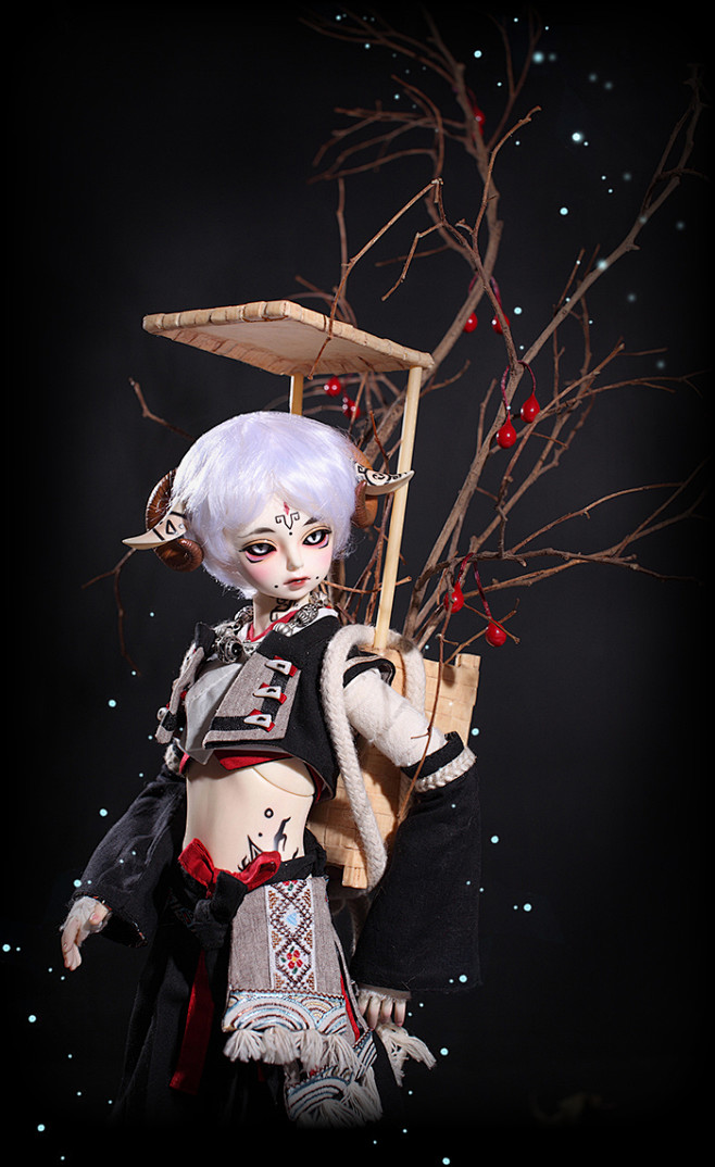 bjd龙魂龙魂人形社上古传说白泽古风