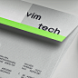 vim tech | 企業視覺 on Behance