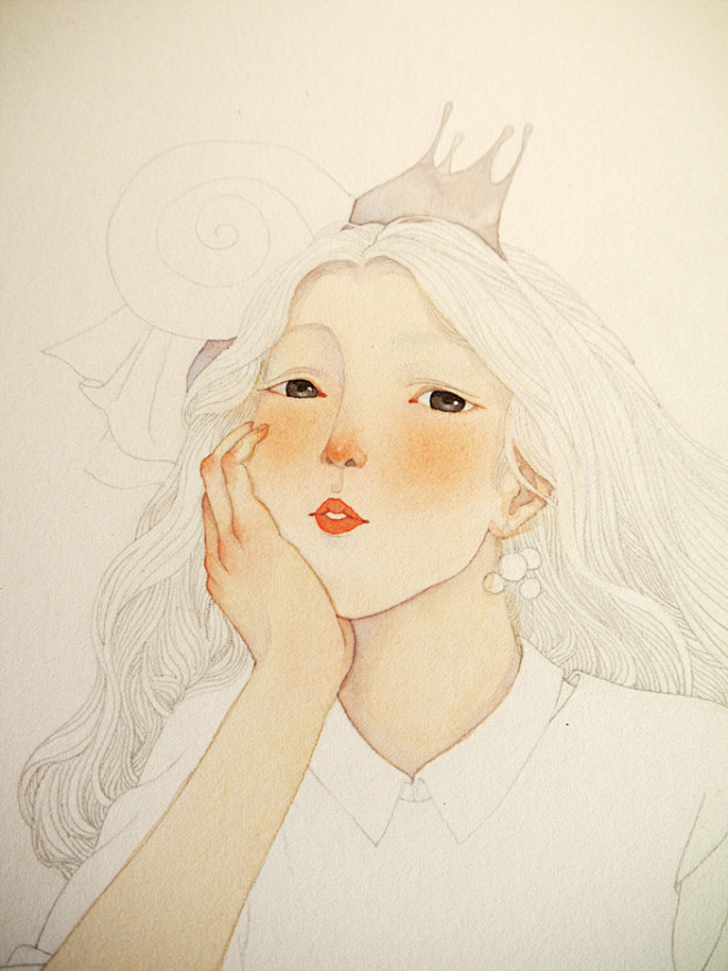 hi~满身缺点的姑娘-度薇年_度薇年_涂...
