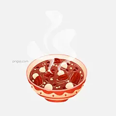 一碗热腾腾的腊八粥元素设计图片大小2000x2000px 图片尺寸1.85 MB 来自PNG搜索网 pngss.com 免费免扣png素材下载！psd元素#传统#创意元素#冬季#简约#节日元素#腊八节#腊八美食#腊八元素#腊八粥#美食#手绘#手绘元素#