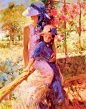 夏日的阳光。作者：Pino Daeni ​​​​