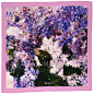 美国代购 纽约大都会博物馆 卡萨特紫丁香100%桑蚕丝丝巾-淘宝网