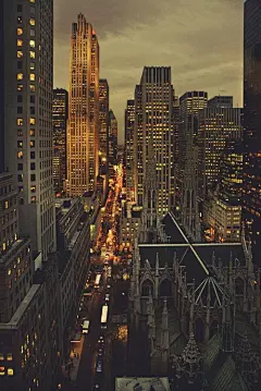 城市夜景 街景 旅行 风景 街道 灯光