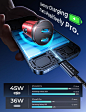 Amazon.com: LISEN 90W Dual Cigarette Lighter USB C Charger Mini All Metal Super Fast iPhone 15 Car Charger Type C Car Charger Adapter Compatible with iPhone 15 Pro Max 14 13 Galaxy S23/22 iPad Pro : Cell Phones & Accessories